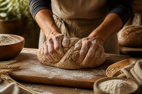 The Quiet Joy of Kneading Whole-Wheat Dough cover