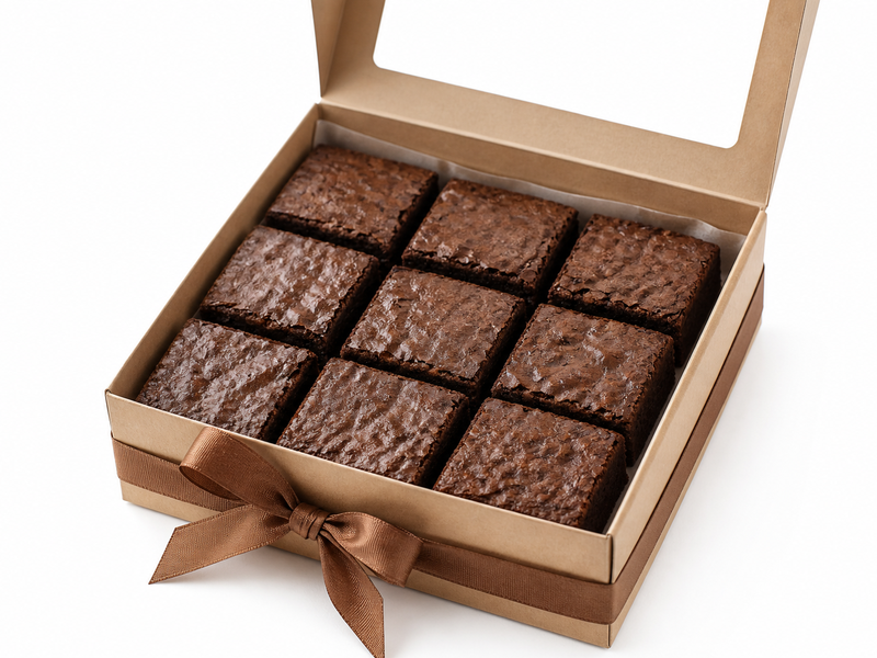 Ragi Chocolate Brownie Box photo
