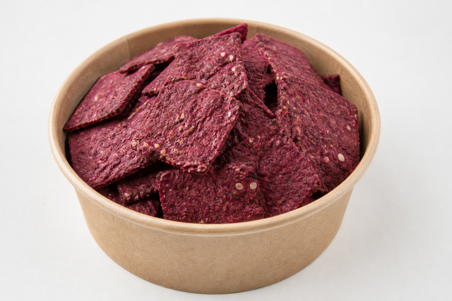 Beetroot Veggie Crackers photo